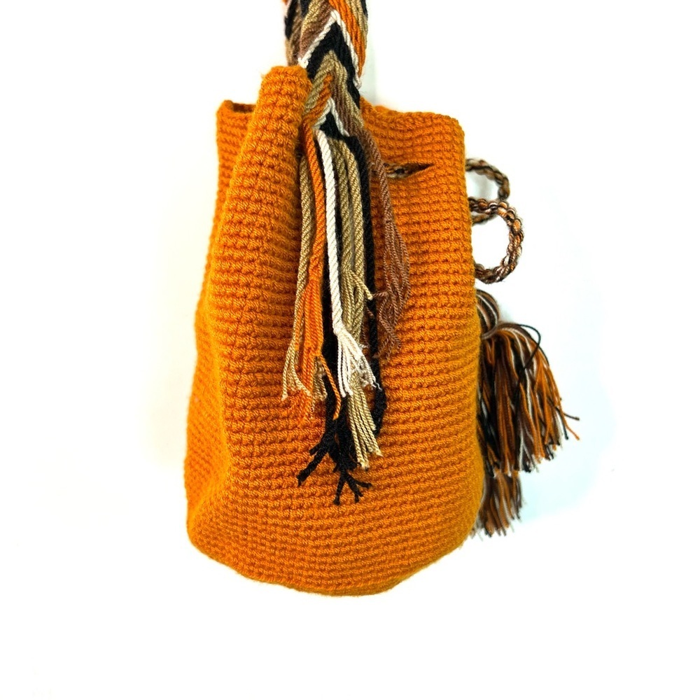 Wayuu Tribe Crocheted Handbag Crossbody - Picture 3 of 13